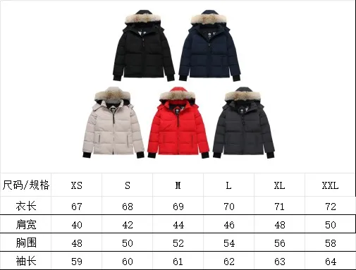 Size chart P840